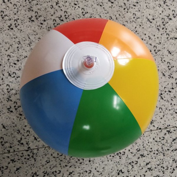 28cmPVC沙灘球-彩色款印刷1色LOGO_3